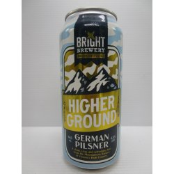 Bright - Higher Ground German Pilsner 4.6% 440ml - Grape & Grain