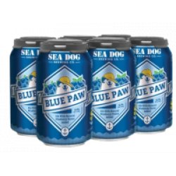 Sea Dog Blue Paw Blueberry Wheat 12oz 6pk Cn - Luekens Wine & Spirits