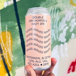 Rio Azul WAVES - HAZY IPA - 5.7%   4-PACK - Rio Azul