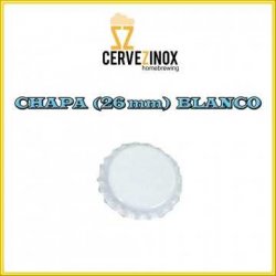 Chapa (26 mm) Blanco - Cervezinox