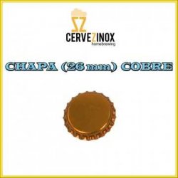 Chapa (26 mm) Cobre - Cervezinox