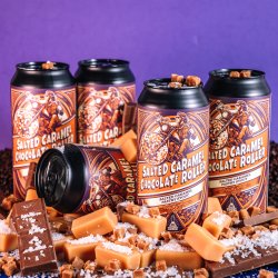 Mad Scientist Salted Caramel Chocolate Roller