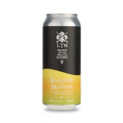 Les Trois Mousquetaires BLANCHE A LA MANGUE 5 ABV can 473ml - Cerveceo