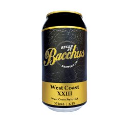 Bacchus Brewing West Coast IPA XXIV 375ML - Harold’s Food and Liquor
