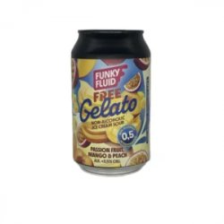 Funky Fluid Free Gelato: Passionfruit, Mango & Peach