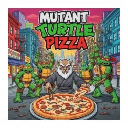 DankHouse Brewing Company Mutant Turtle Pizza