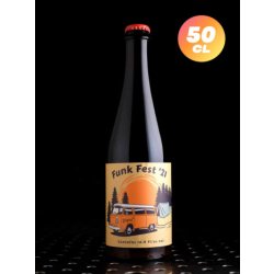 Yazoo  Funk Fest ’21  Wild Abricot Rhubarbe BA Chardonnay  6,8% - Quaff Webshop