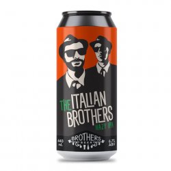 Brothers Beer The Italian Brothers - Hazy IPA Brothers Beer The Italian Brothers - Hazy IPA