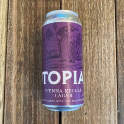 Utopian  Vienna Keller Lager  Vienna Style Lager - Beer No Evil