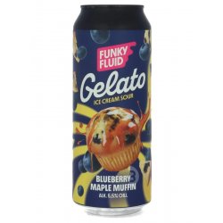 Funky Fluid Gelato: Blueberry Maple Muffin