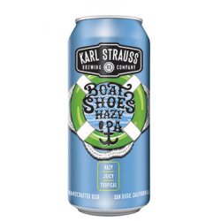 Karl Strauss Boat Shoes Hazy IPA 473ml BB 120523 - The Beer Cellar