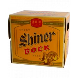 Spoetzl Brewery Shiner Bock - Half Time