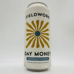 Fieldworks Day Money NA Grapefruit Blonde Ale Can - Bottleworks