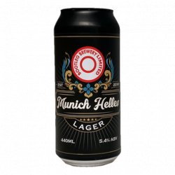 Bootleg Brewery Munich Helles Lager 440ml BB 030523 - The Beer Cellar