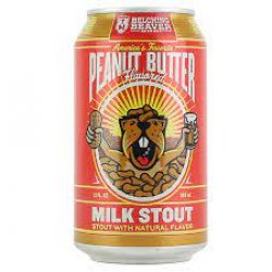 Belching Beaver Peanut Butter Milk Stout 24 pack12 oz cans - Beverages2u