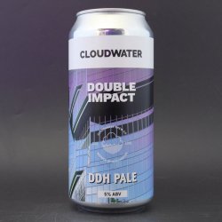 Cloudwater - Double Impact - 5% (440ml) - Ghost Whale