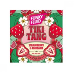 Funky Fluid Tiki Tang: Strawberry & Rhubarb