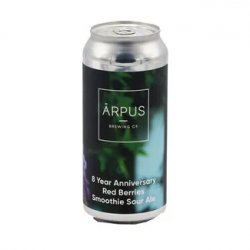 Ārpus Brewing Co. 8 Year Anniversary Red Berries Smoothie Sour Ale Ārpus Brewing Co. 8 Year Anniversary Red Berries Smoothie Sour Ale