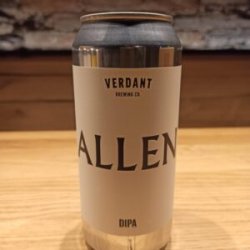 Verdant Brewing Co ALLEN Verdant Brewing Co ALLEN