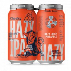 Cheeky Monkey Hazy IPA - Cheeky Monkey Brewing Co