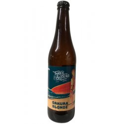 Three Sisters Oakura Blonde 500ml BB 010623 - The Beer Cellar