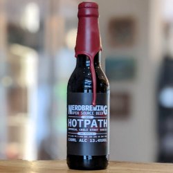 Nerdbrewing - Hotpath Imperial Chili Stout 002 - 13.4% Imperial Oatmeal Stout with Pasilla - 330ml Bottle - The Triangle