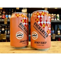 Jump Ship x Pilot  Uncharted  Alcohol Free Raspberry & Vanilla Sour - Wee Beer Shop