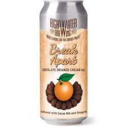 High Water Break Apart Chocolate Orange Cream Ale 473ml - The Beer Cellar