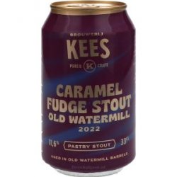 Kees Caramel Fudge Stout Old Watermill 2022 Pastry Stout - Drankgigant.nl