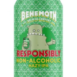 Behemoth Responsibly Non Alc Hazy IPA - Beer Store Australia