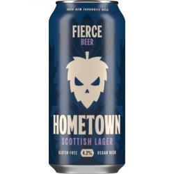 Fierce Beer, Hometown Lager, 440ml Can - The Fine Wine Company