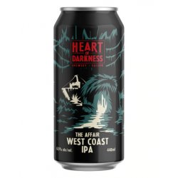 Heart Of Darkness The Affair West Coast IPA 440ml BB 200423 - The Beer Cellar