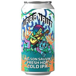 Urbanaut Nelson Sauvin Fresh Hop Cold IPA 440ml - The Beer Cellar