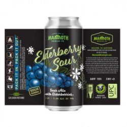 Mammoth Elderberry Sour 16oz can - Bine & Vine