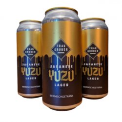 Frau Gruber: Japanese Yuzu Lager - Little Beershop