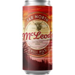 McLeods Far North Chilli Pilsner 440mL - The Beer Cellar