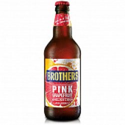 Сидр Brothers - Pink Grapefruit English Cider  500 мл, 4% - Пиво лучше - pivoluchshe