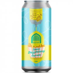 Vault City Brewing Lemon Drizzleberry Cupcake
