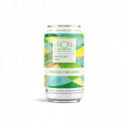 UNTITLED ART Cerveza Con Limon Non-Alcoholic Beer - 12oz - Proofnomore