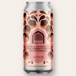 Vault City Brewing Double Chocolate Strawberry Cream Profiteroles Vault City Brewing Double Chocolate Strawberry Cream Profiteroles