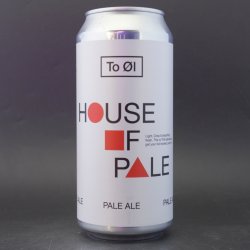 To Øl - House Of Pale - 5.5% (440ml) - Ghost Whale