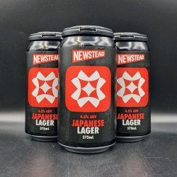 Newstead Japanese Lager Can 4pk - Saccharomyces Beer Cafe