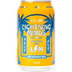 Lightning Minds Non Alcoholic Pale Ale 330ml - BoozeBud