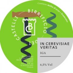 Birrificio dei Castelli In Cerevisiae Veritas Birrificio dei Castelli In Cerevisiae Veritas