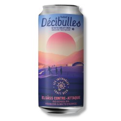 Les Intenables Elsass Contre Attaque - Old School IPA - 100% houblons et malts alsaciens - 44cl - Les Intenables - Craft Beer