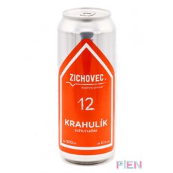 Rodinný pivovar Zichovec Krahulík 12 - Pien