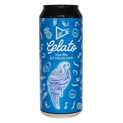 Funky Fluid Gelato: Neon Blue