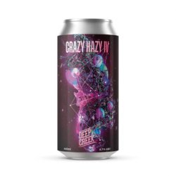 Deep Creek Pomegranate Crazy IV Hazy IPA 440ml - The Beer Cellar