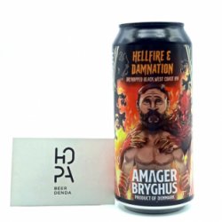 AMAGER Hellfire & Damnation Lata 44cl - Hopa Beer Denda