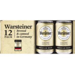 Warsteiner Premium Pilsener / German Pilsener